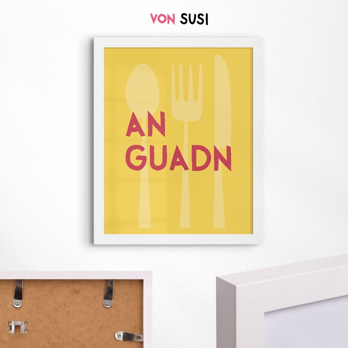 An Guadn Poster • bayerisches Poster für die Küche - vonSUSI