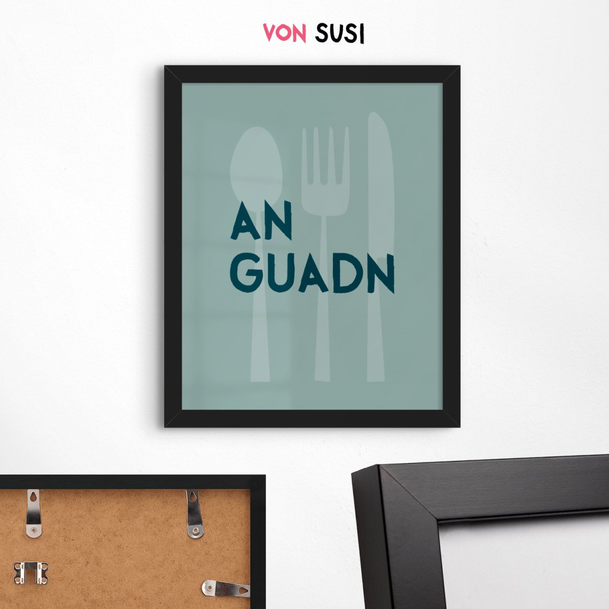 An Guadn Poster • bayerisches Poster für die Küche - vonSUSI