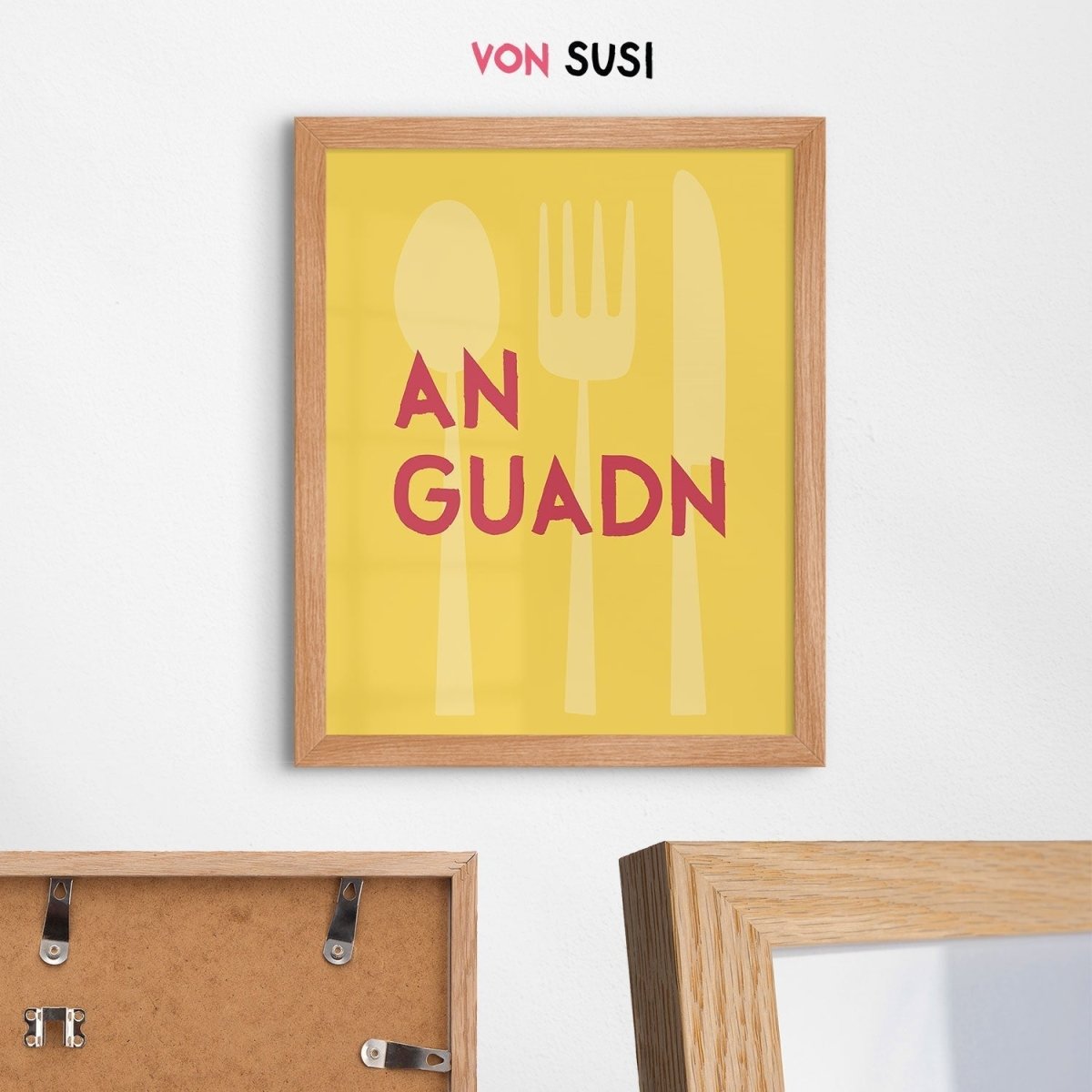 An Guadn Poster • bayerisches Poster für die Küche - vonSUSI