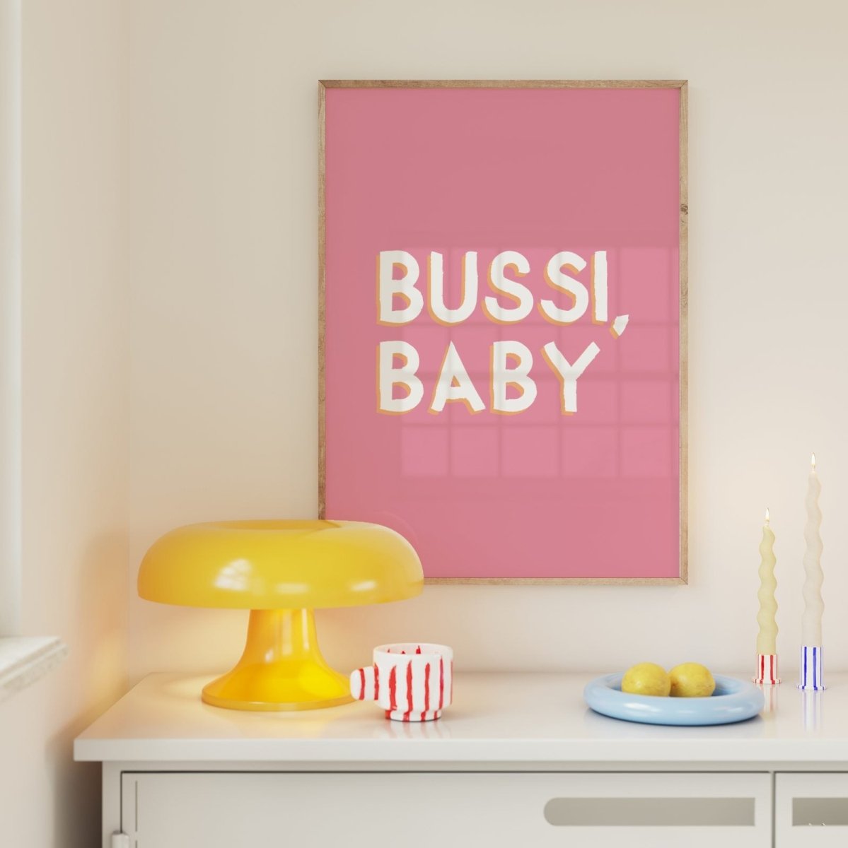 Bussi, Baby Poster • hochwertiger Kunstdruck - vonSUSI