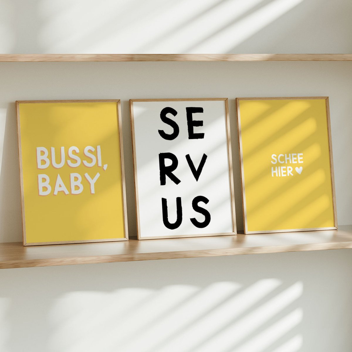 Bussi, Baby Poster • hochwertiger Kunstdruck - vonSUSI