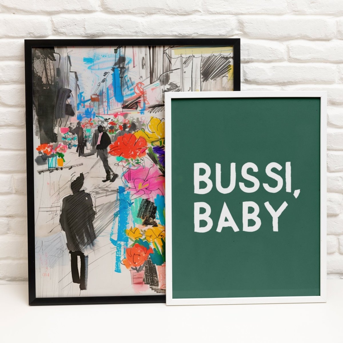 Bussi, Baby Poster • hochwertiger Kunstdruck - vonSUSI