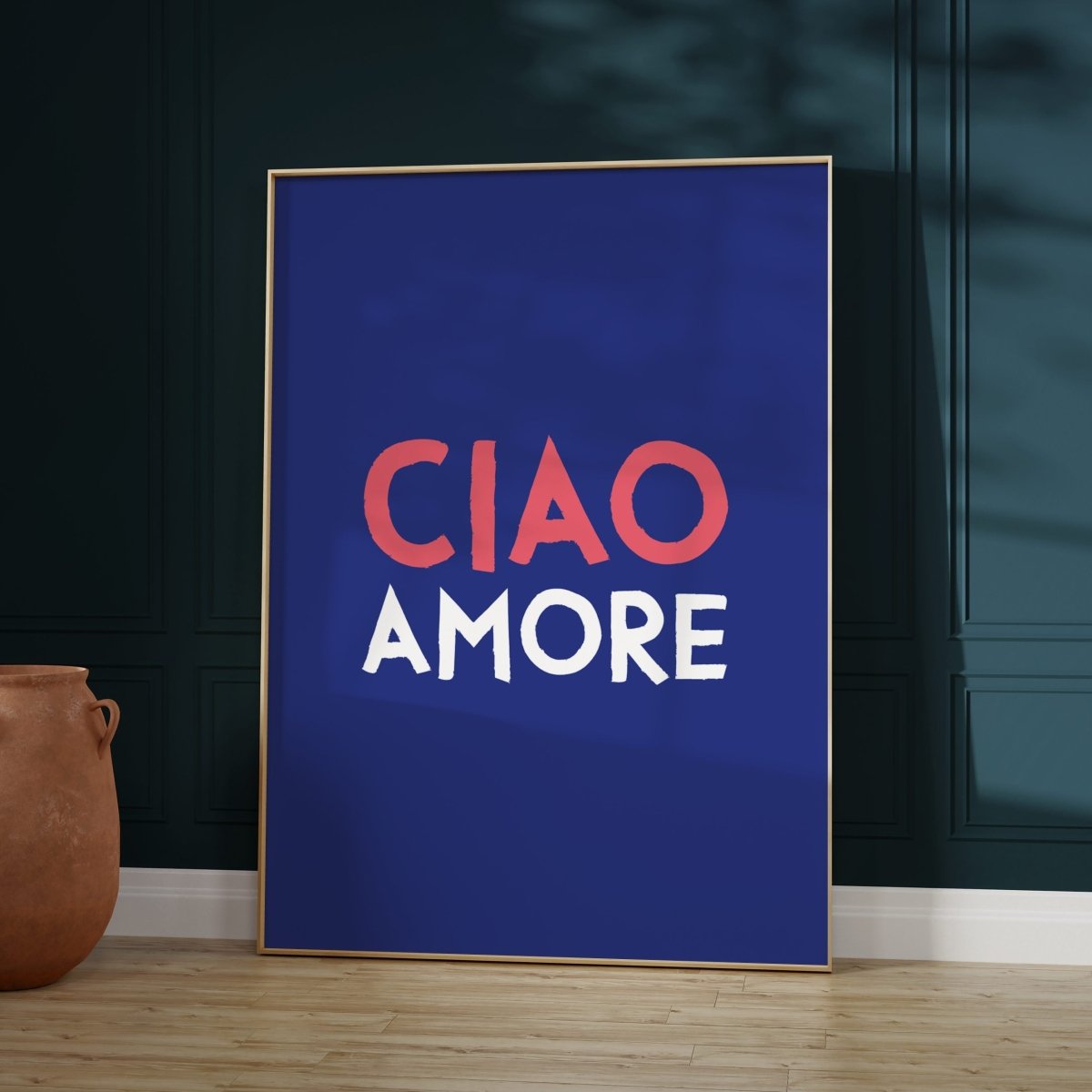 Ciao Amore Poster • italienisches Poster - vonSUSI