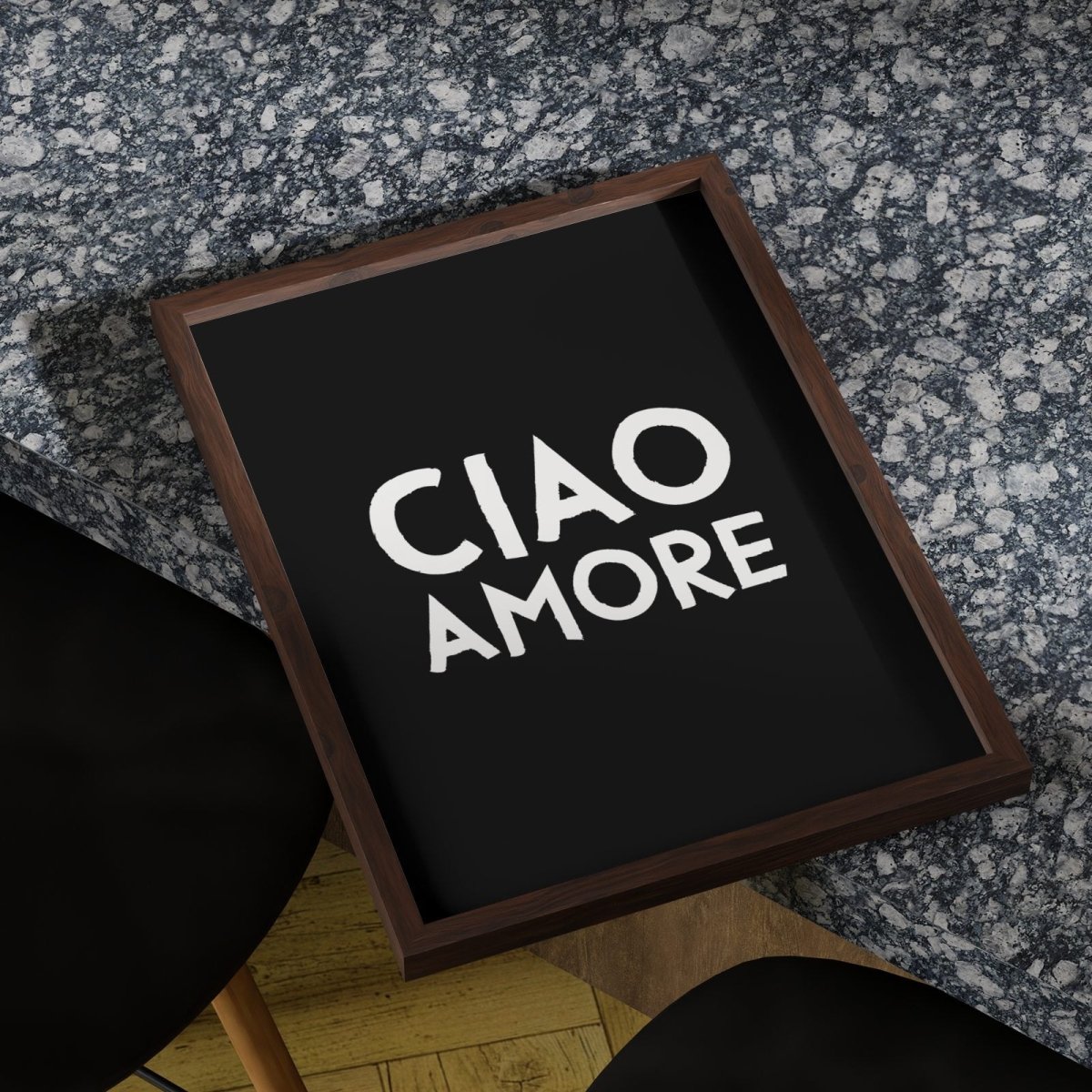 Ciao Amore Poster • italienisches Poster - vonSUSI