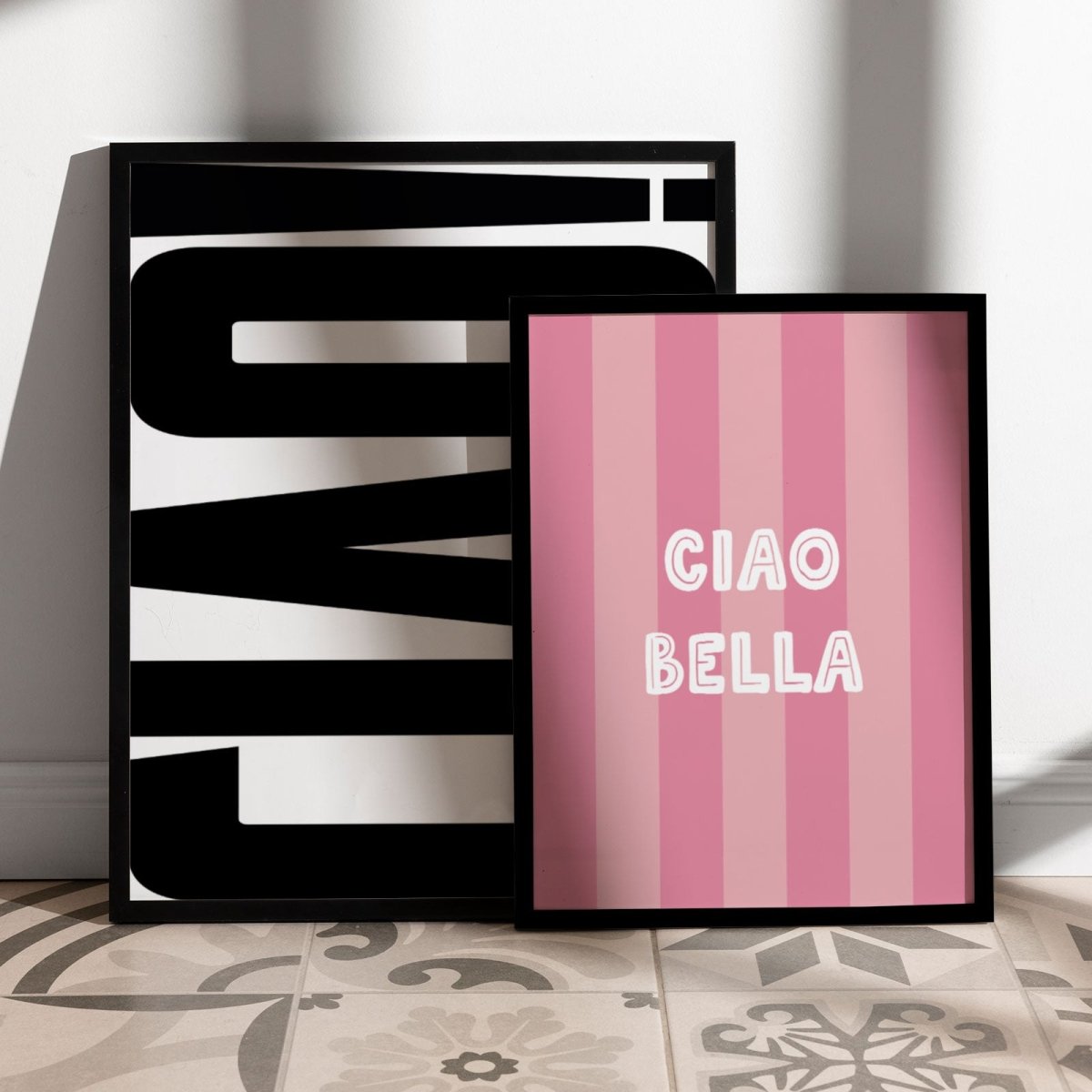 Ciao Bella Poster • modernes italienisches Poster - vonSUSI