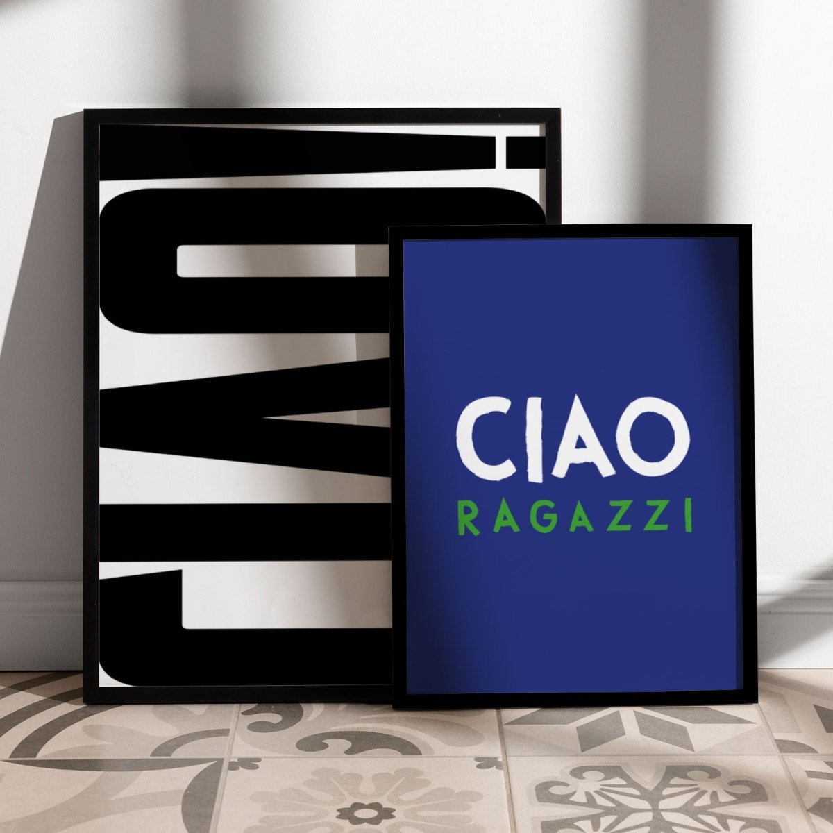 Ciao Ragazzi Poster • italienisches Poster - vonSUSI