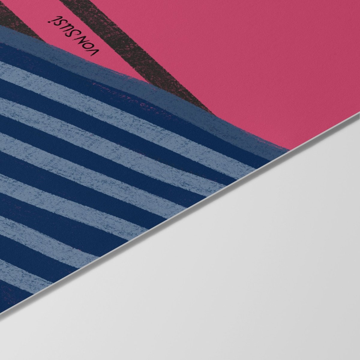 Dirndl Dame mit Dackel Poster • exklusive Illustration von Susi • bairisches Kunstwerk direkt aus München - vonSUSI