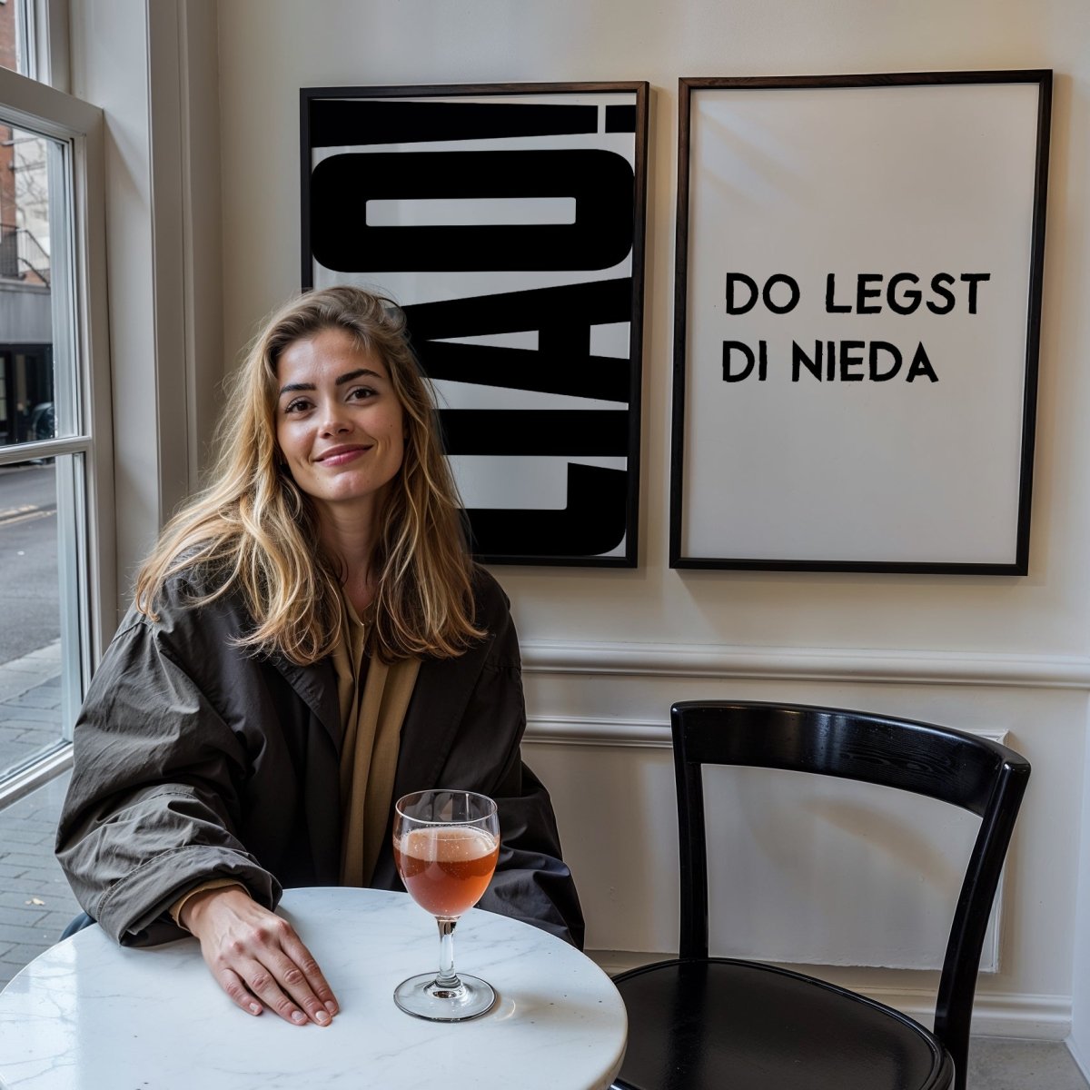 Do legst di nieda Poster • bayrisches Schlafzimmerposter - vonSUSI