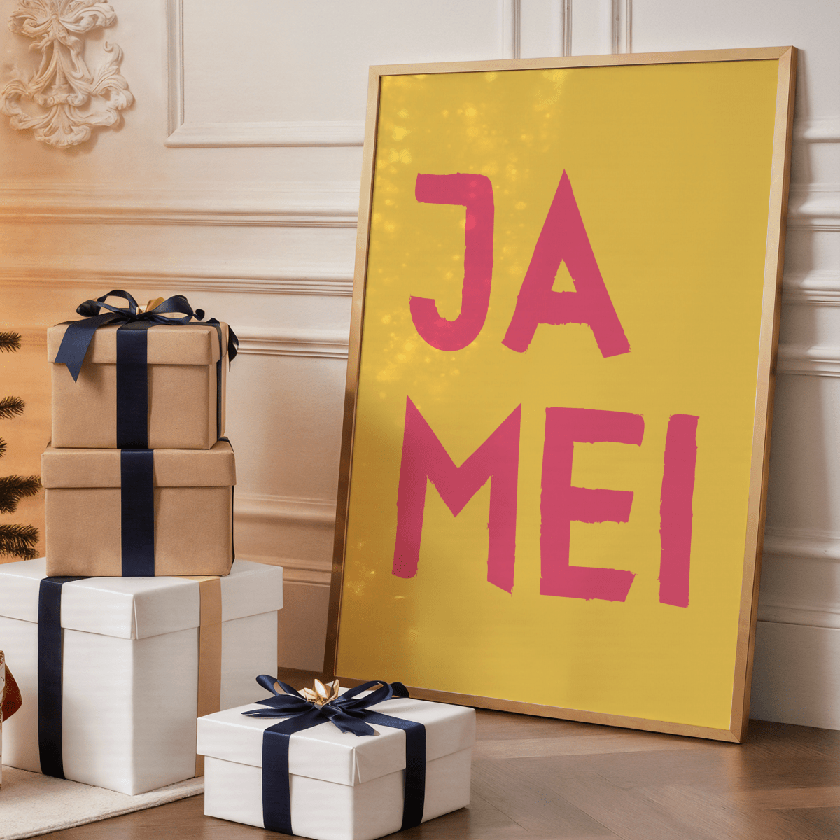 Ja mei Poster • lustiges bayerisches Sprücheposter • lustiges bayerisches Geschenk - vonSUSI