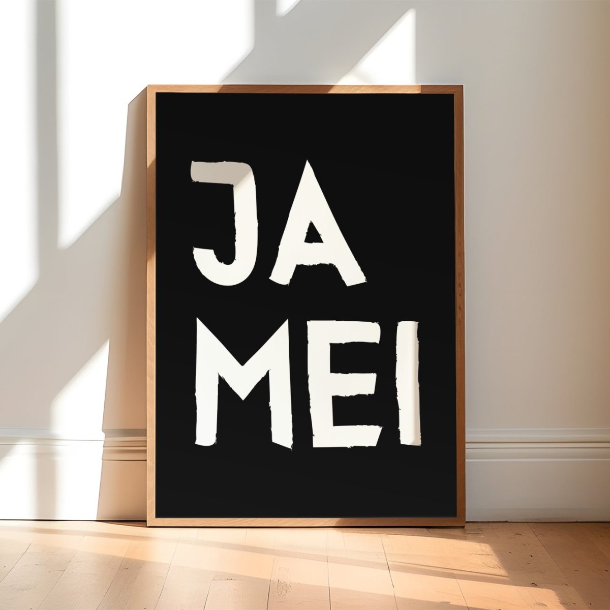 Ja mei Poster • lustiges bayerisches Sprücheposter • lustiges bayerisches Geschenk - vonSUSI