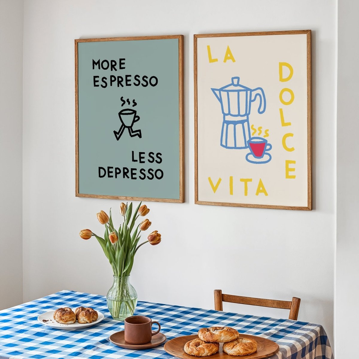 La Dolce Vita Poster • Italienisches Poster als hochwertiger Fine Art Print - vonSUSI