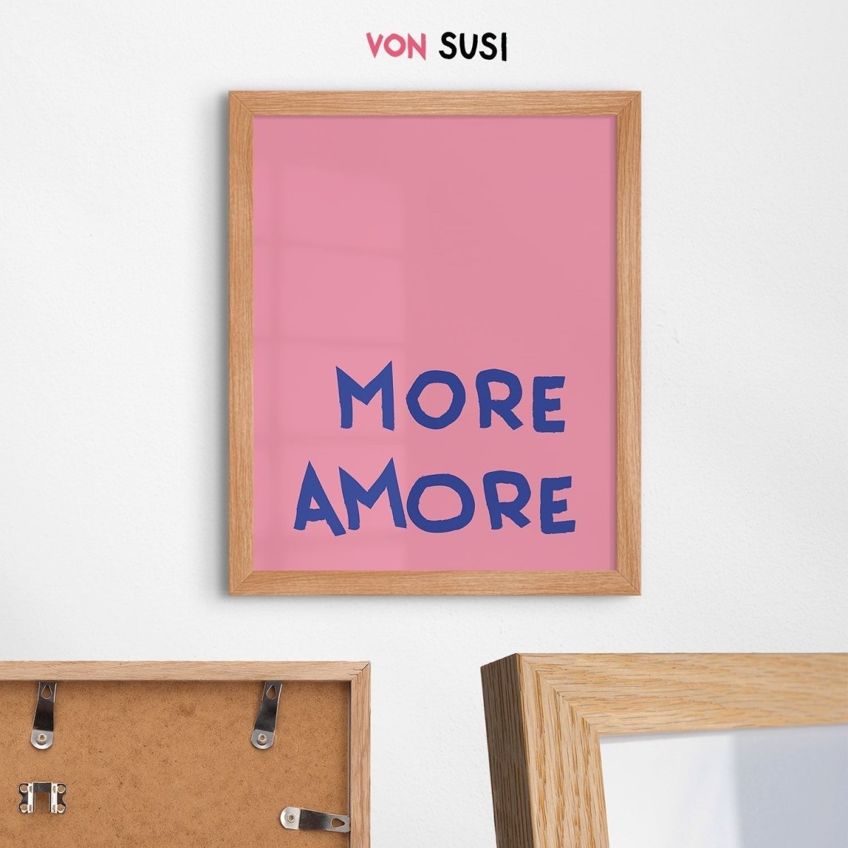 More Amore Poster • Typografieposter für Verliebte - vonSUSI
