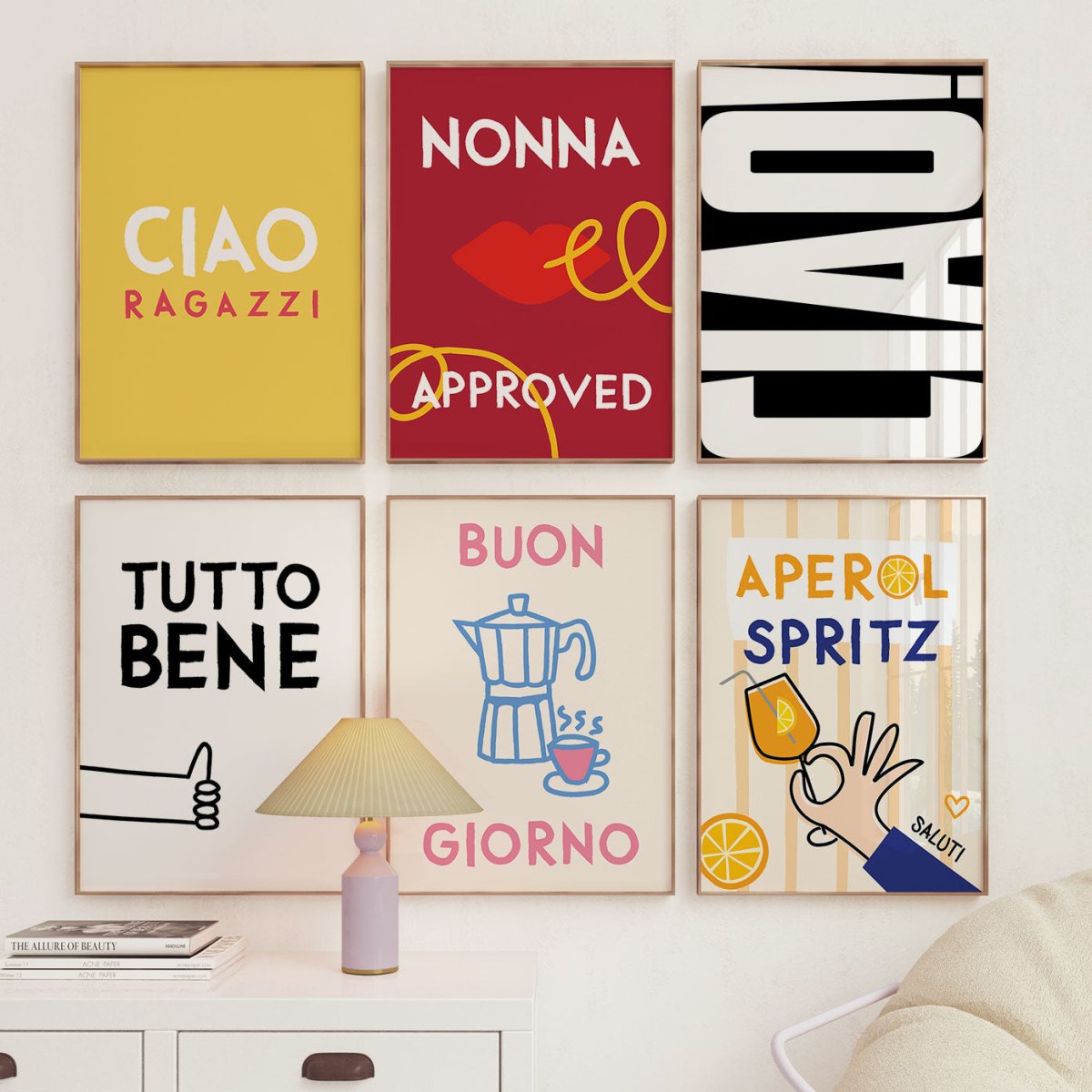 Nonna Approved Poster • Italien Poster für die Küche - vonSUSI