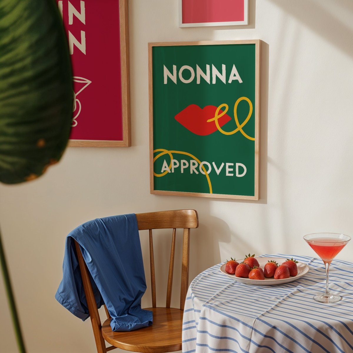 Nonna Approved Poster • Italien Poster für die Küche - vonSUSI
