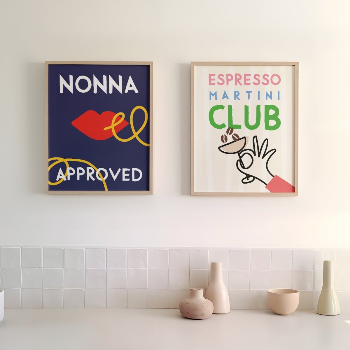 Nonna Approved Poster • Italien Poster für die Küche - vonSUSI
