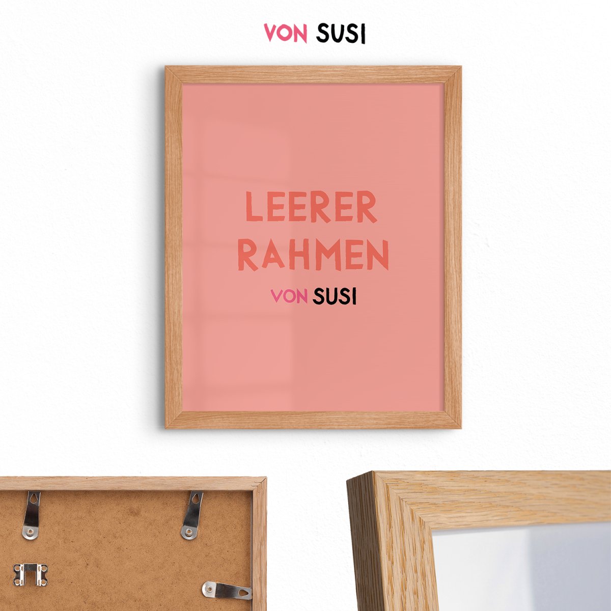Premium Massivholzrahmen einzeln • verschiedenen Farben zur Auswahl • made in EU - vonSUSI Bilderrahmen