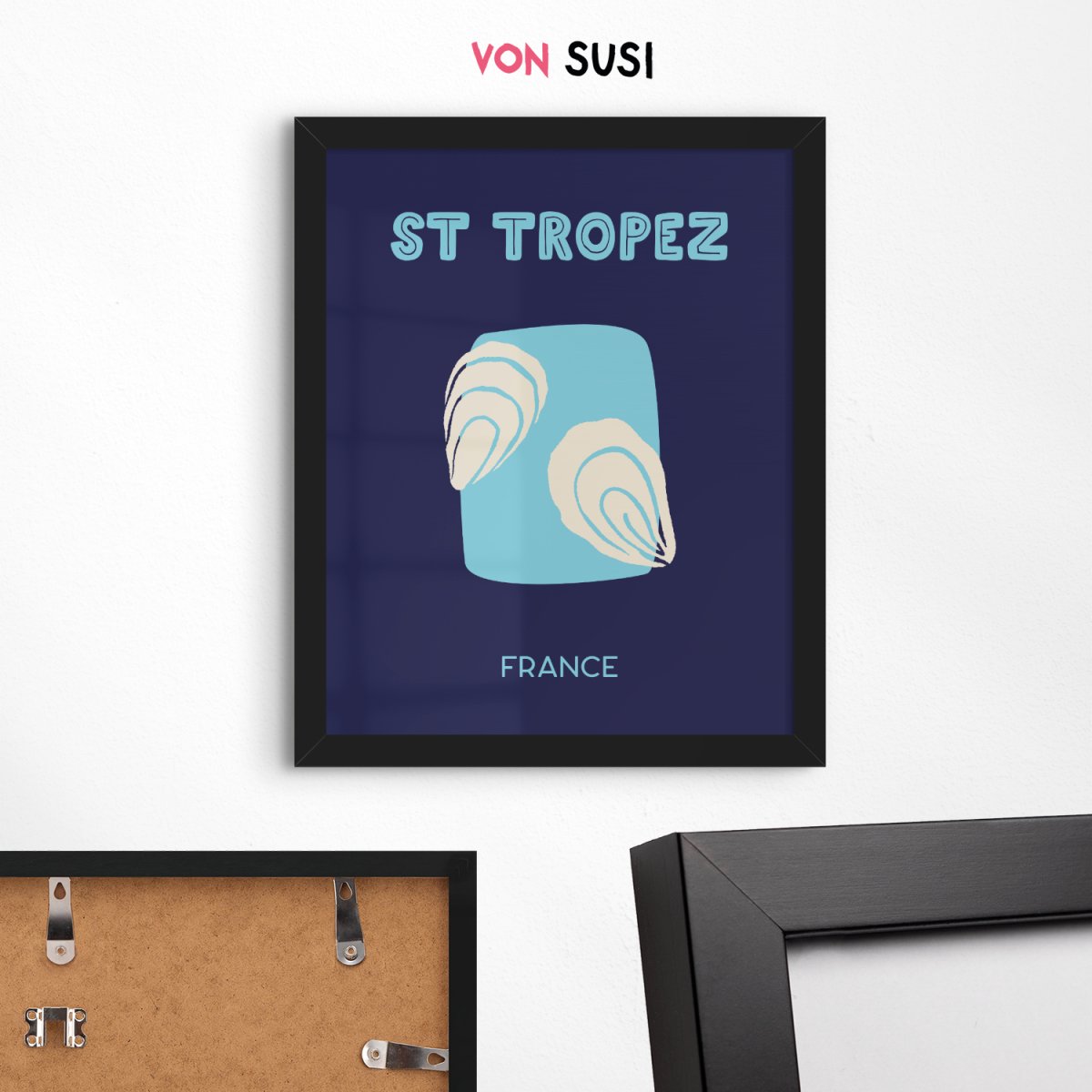 St Tropez Poster • Städteposter Saint Tropez • Cote d&