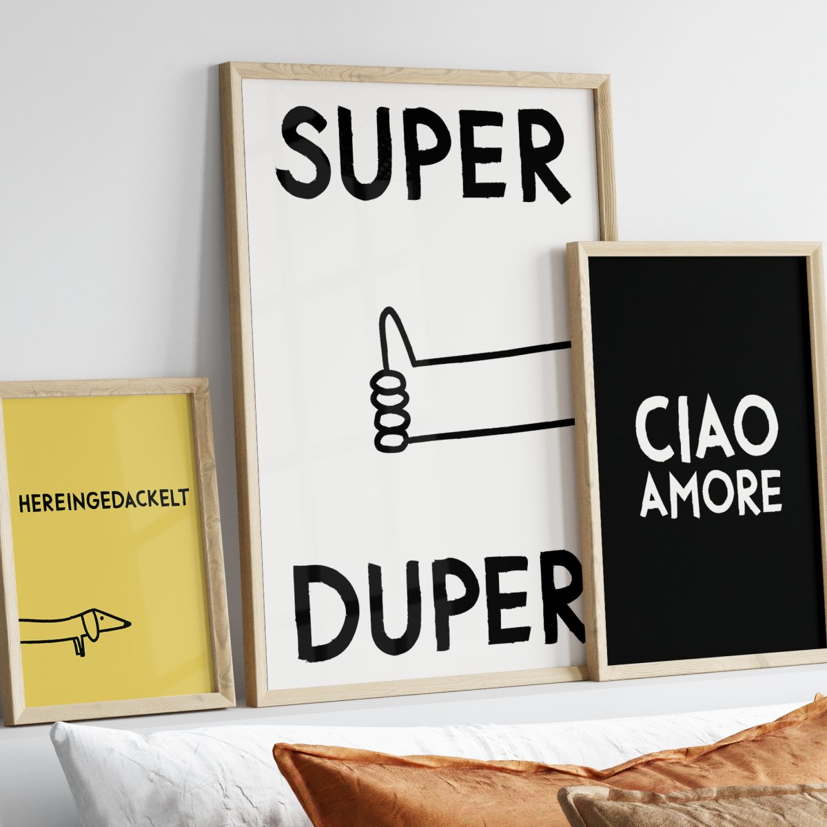 Super Duper Poster – mutiger Kunstdruck für gute Stimmung - vonSUSI