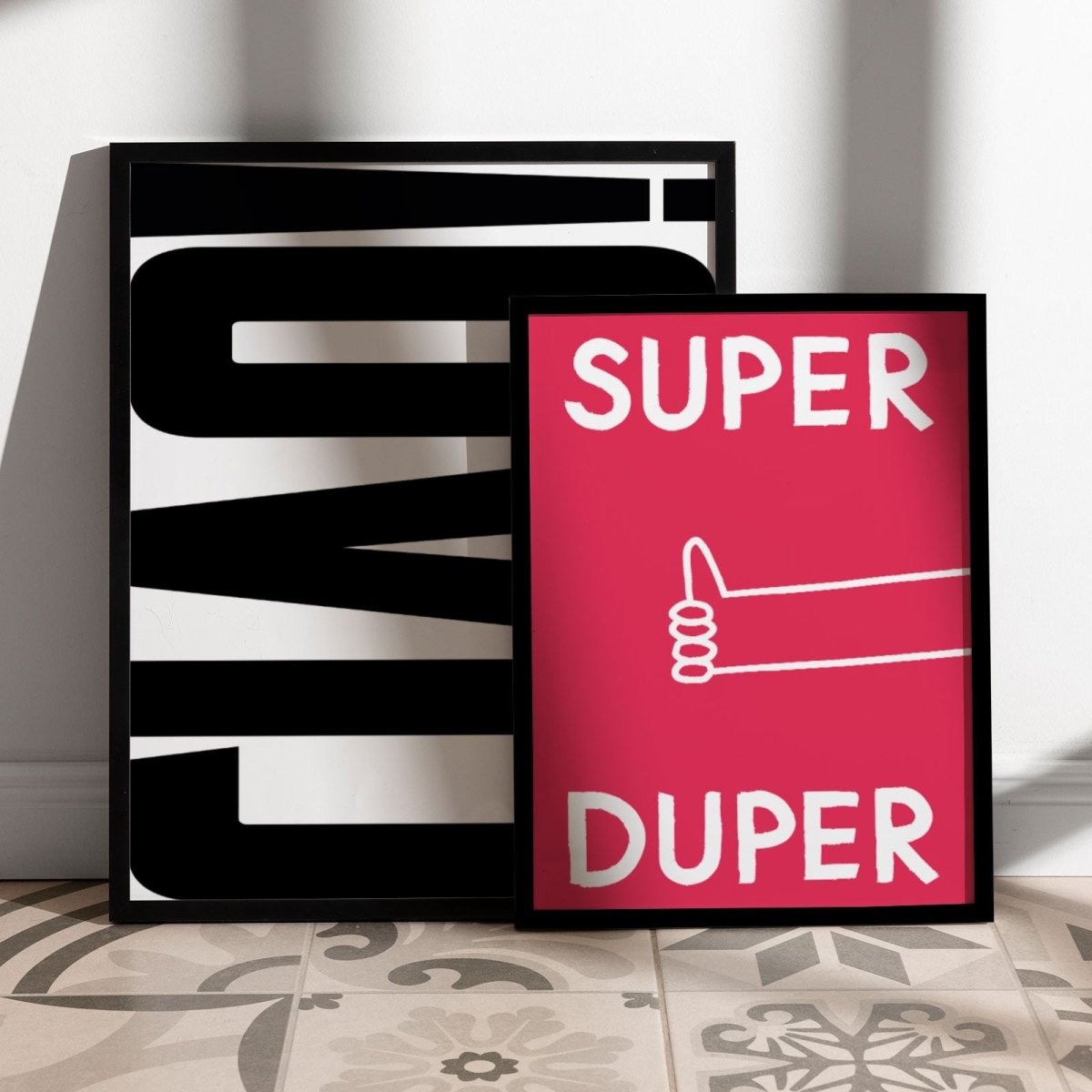 Super Duper Poster – mutiger Kunstdruck für gute Stimmung - vonSUSI