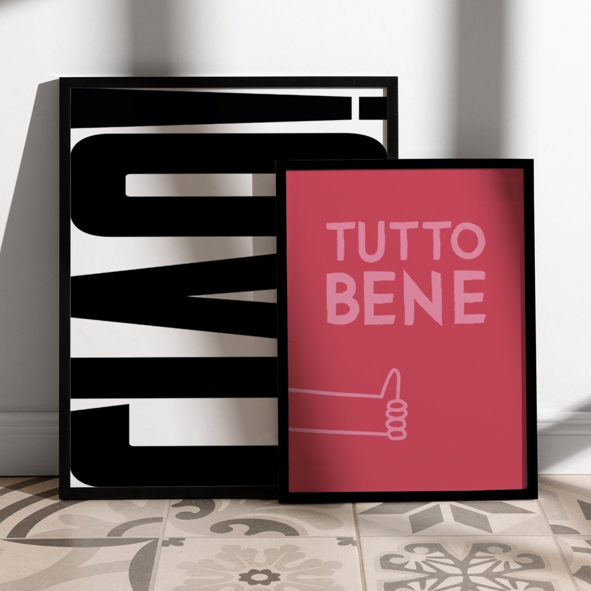 Tutto Bene Poster • italienisches Poster für gute Laune - vonSUSI