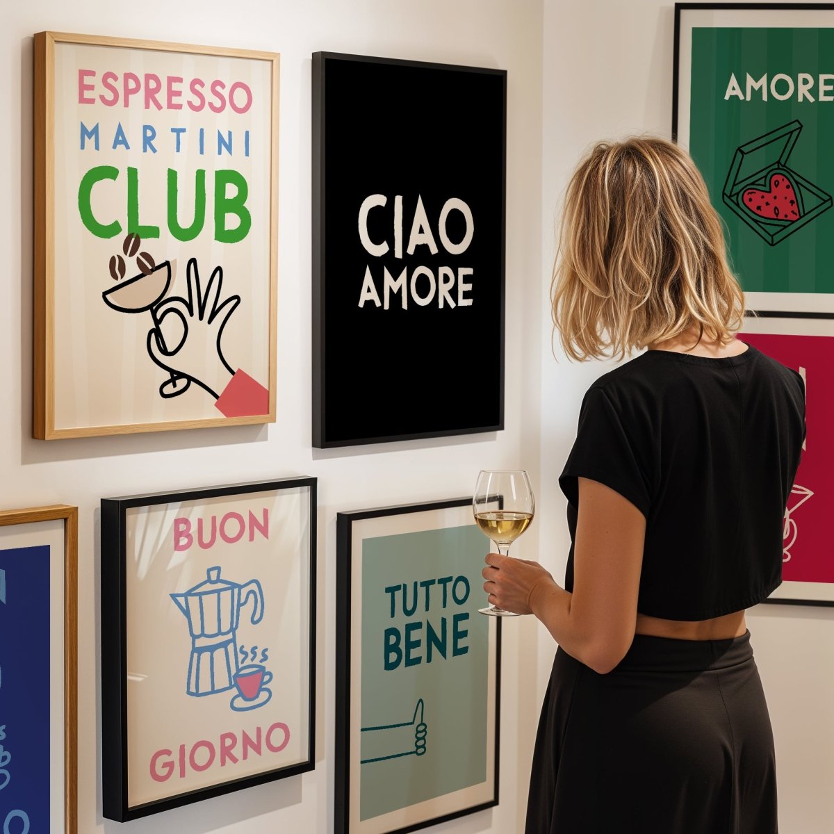Tutto Bene Poster • italienisches Poster für gute Laune - vonSUSI
