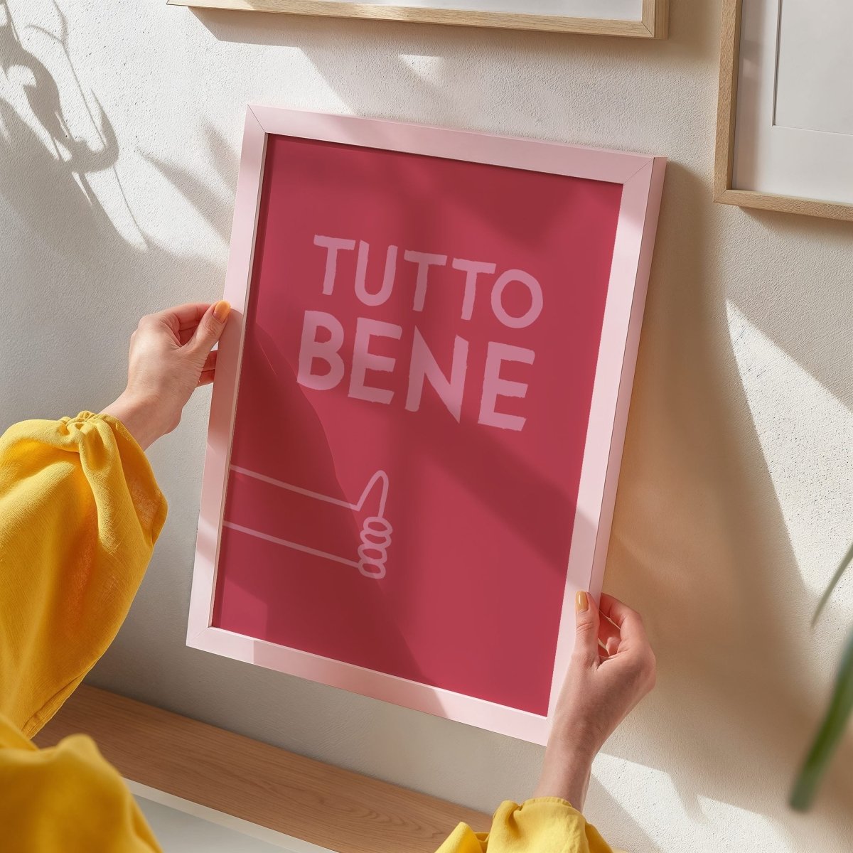 Tutto Bene Poster • italienisches Poster für gute Laune - vonSUSI