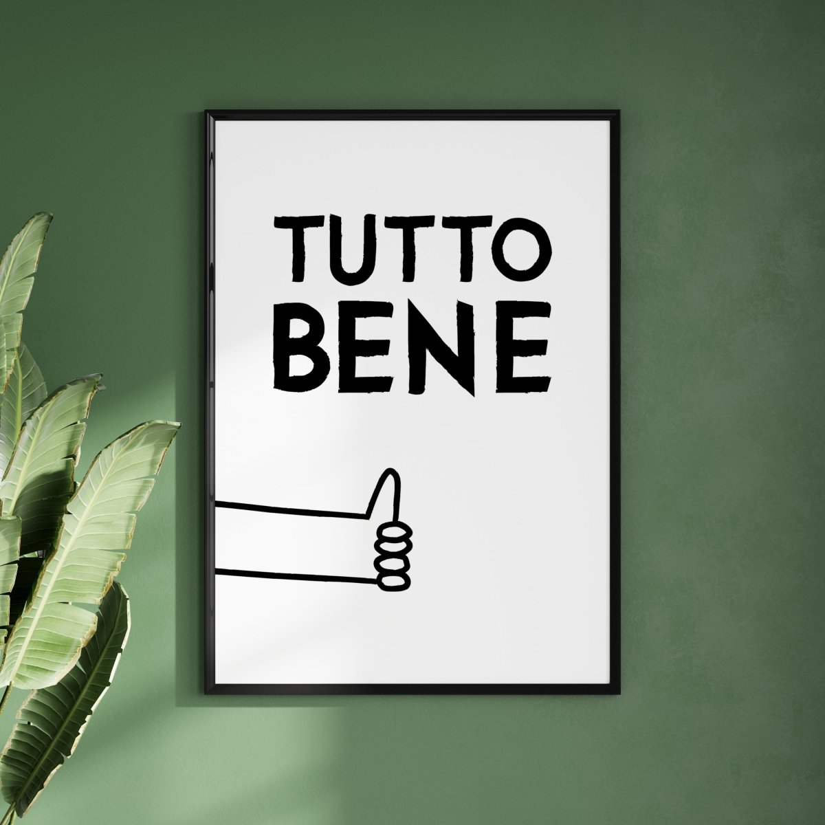 Tutto Bene Poster • italienisches Poster für gute Laune - vonSUSI