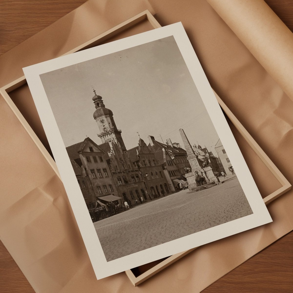 Vintage Freising Poster • Retro Fotografie als Kunstdruck - vonSUSI