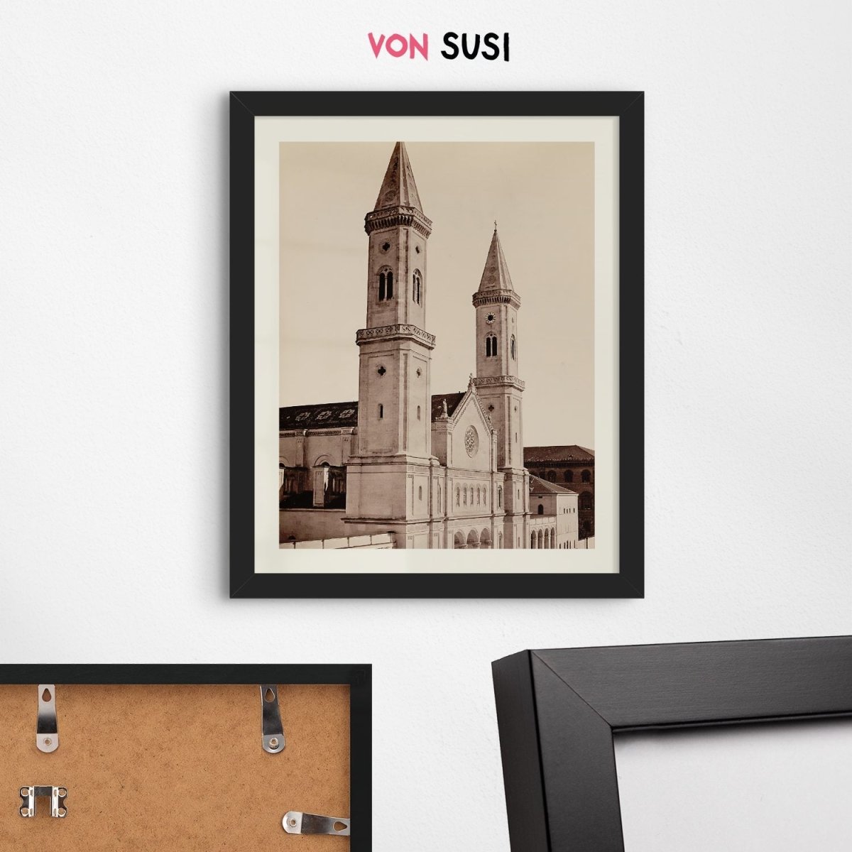 Vintage Maxvorstadt München Poster • Retro Foto Print - vonSUSI