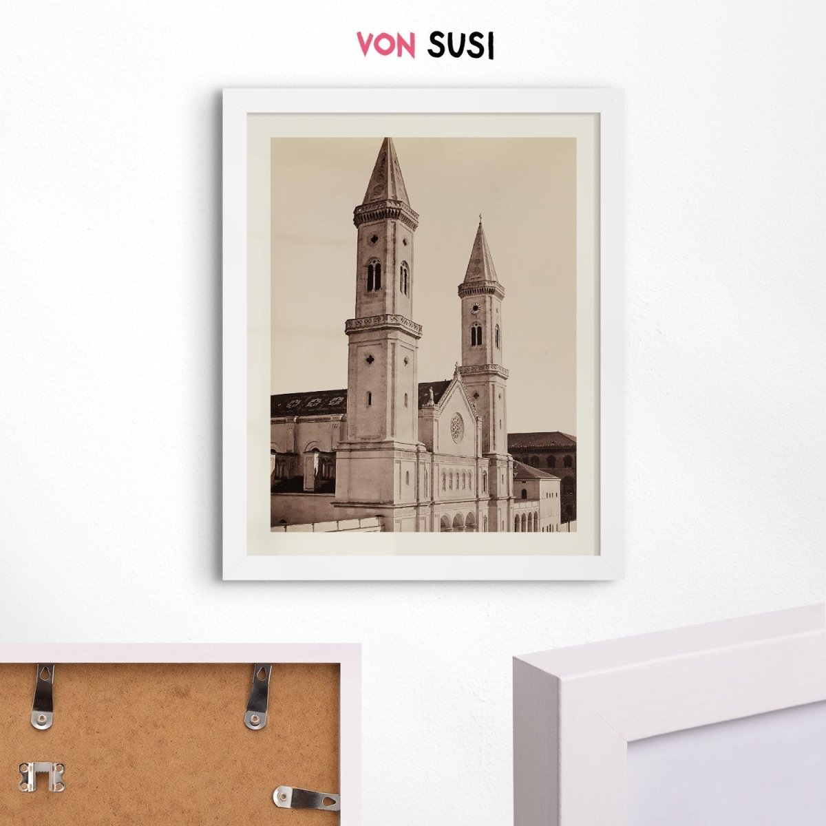 Vintage Maxvorstadt München Poster • Retro Foto Print - vonSUSI