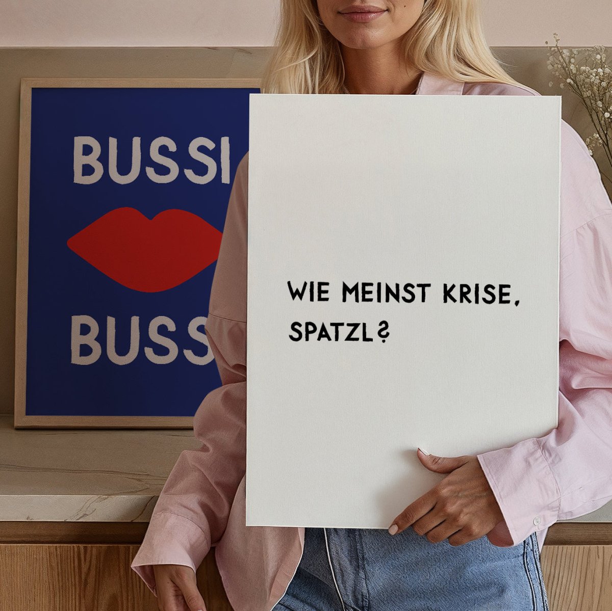 Wie meinst Krise, Spatzl? Poster für alle Monaco di Bavaria Fans - vonSUSI