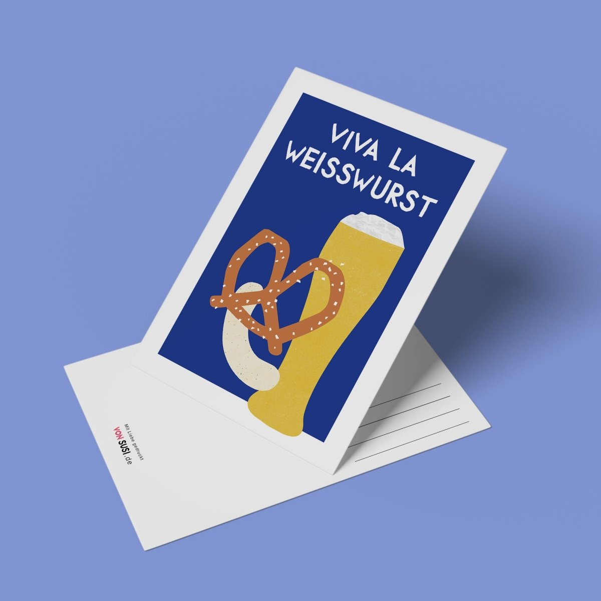 5er Set bayerische Postkarten mit verschiedenen Motiven Set A - vonSUSI