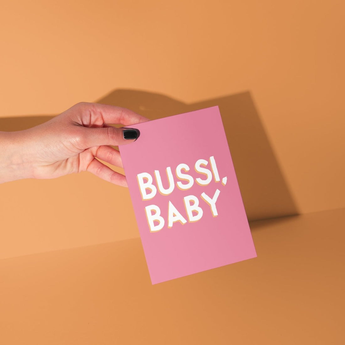 5er Set Bussi, Baby Postkarten • Bussi Postkarten in pink - vonSUSI