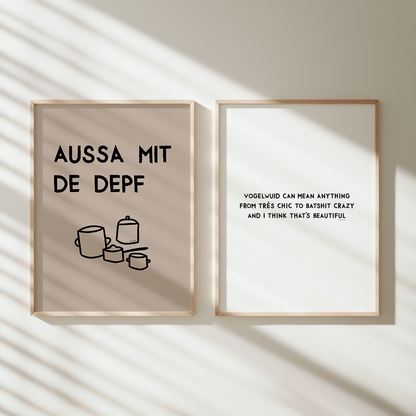 Vogelwuid Fine Art Kunstdruck • exklusiv bei vonSUSI