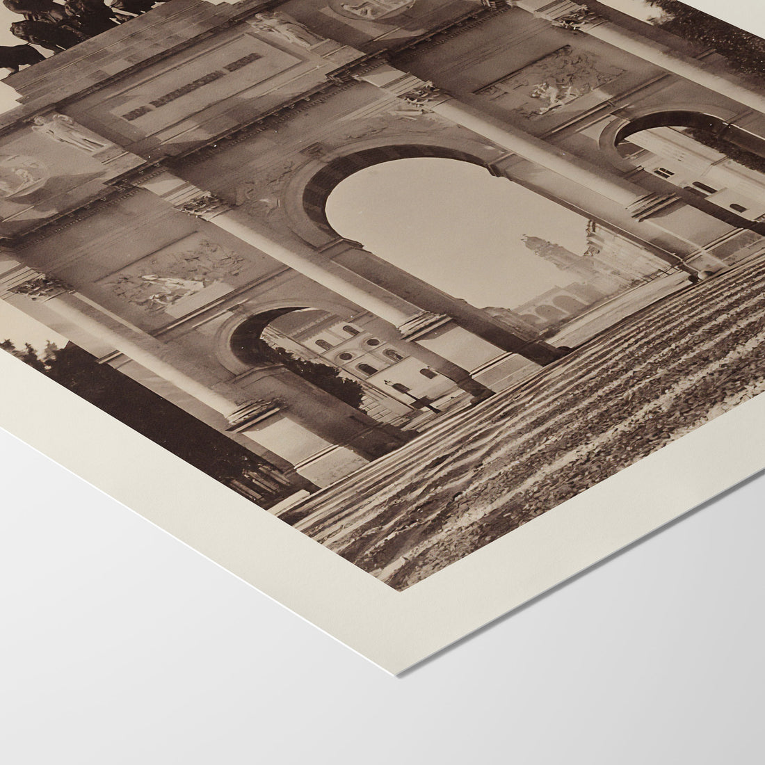 Vintage Siegestor München Poster • Retro Foto Print