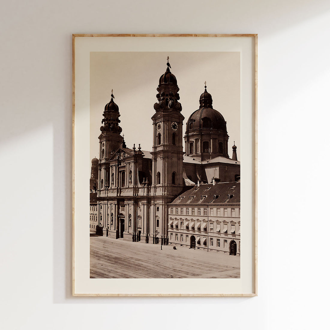 Odeonsplatz München Poster • Retro Plakat aus München