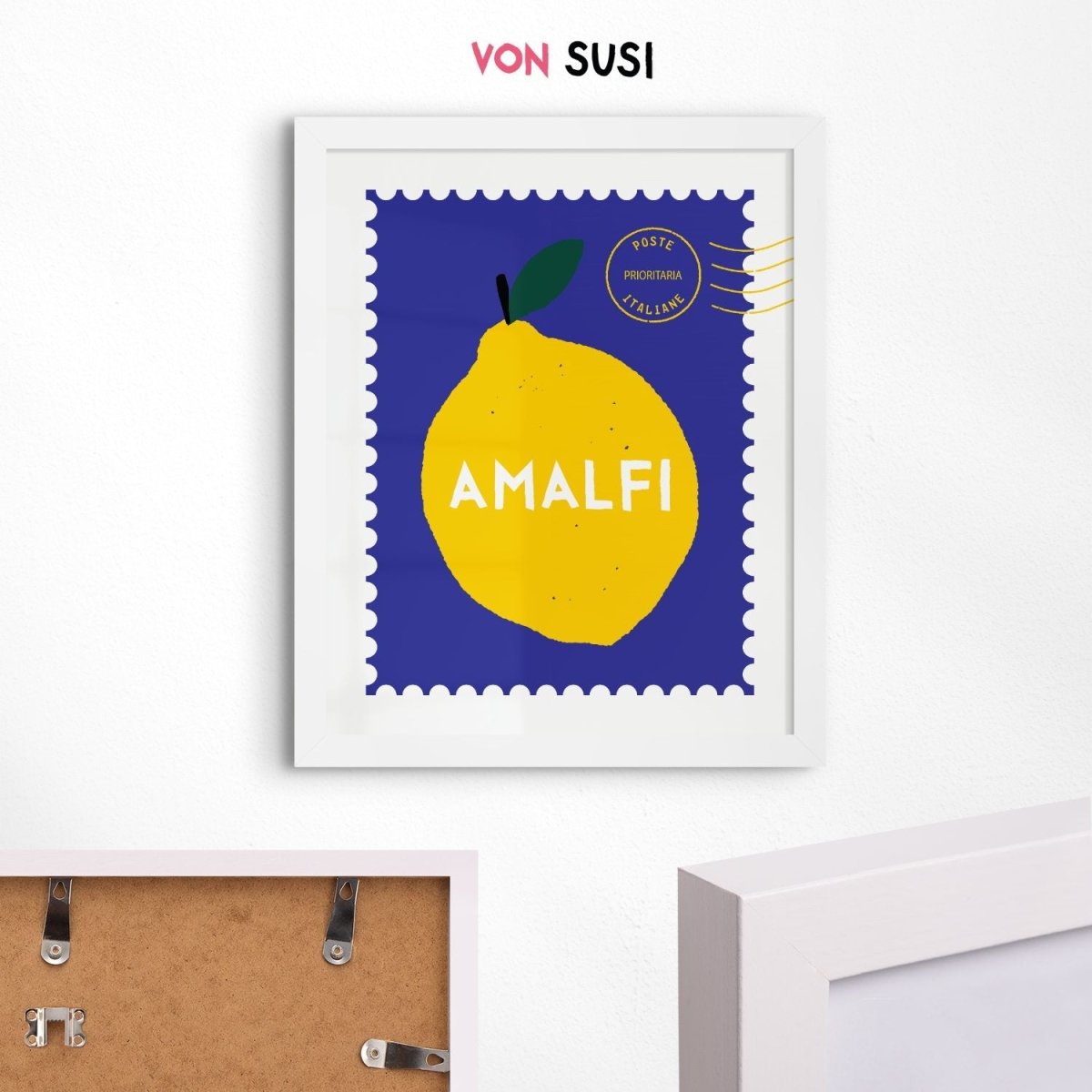 Amalfi Poster • dein italienisches Poster für Urlaubsvibes daheim - vonSUSI