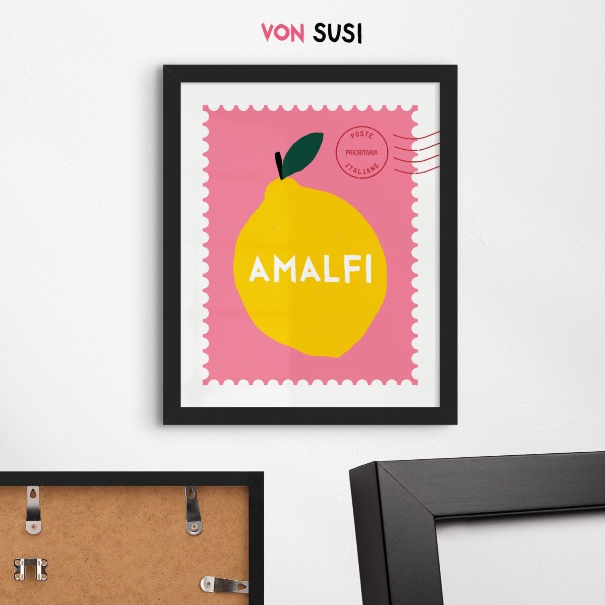 Amalfi Poster • dein italienisches Poster für Urlaubsvibes daheim - vonSUSI