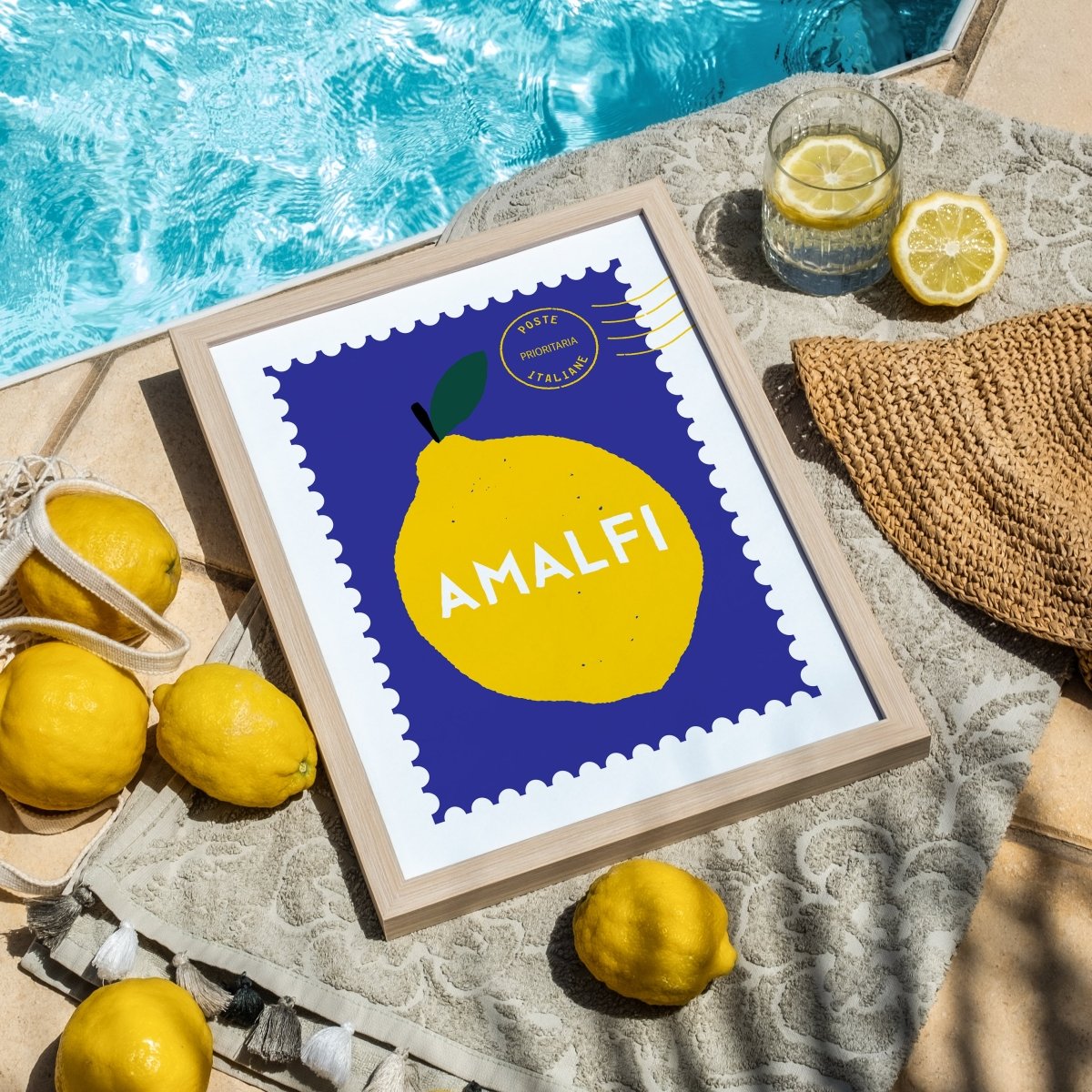 Amalfi Poster • dein italienisches Poster für Urlaubsvibes daheim - vonSUSI