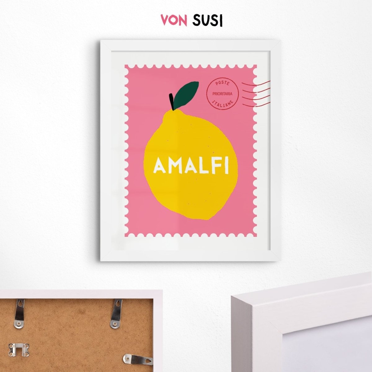Amalfi Poster • dein italienisches Poster für Urlaubsvibes daheim - vonSUSI