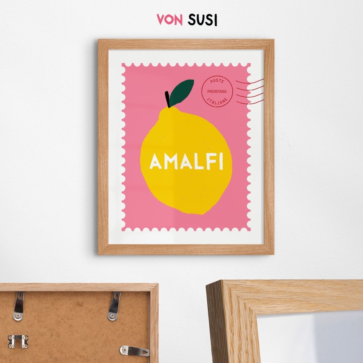 Amalfi Poster • dein italienisches Poster für Urlaubsvibes daheim - vonSUSI
