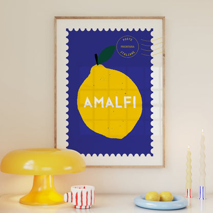 Amalfi Poster • dein italienisches Poster für Urlaubsvibes daheim - vonSUSI