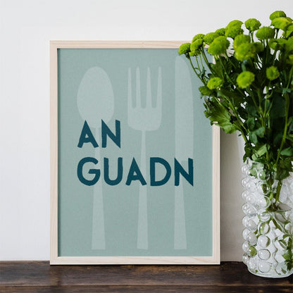 An Guadn Poster • bayerisches Poster für die Küche - vonSUSI