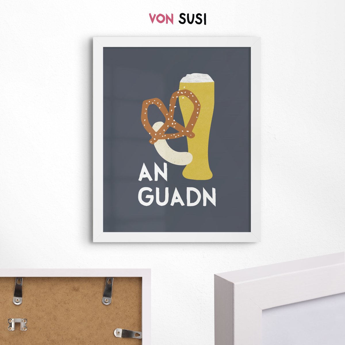 An Guadn Poster • bayrisches Poster für die Küche - vonSUSI
