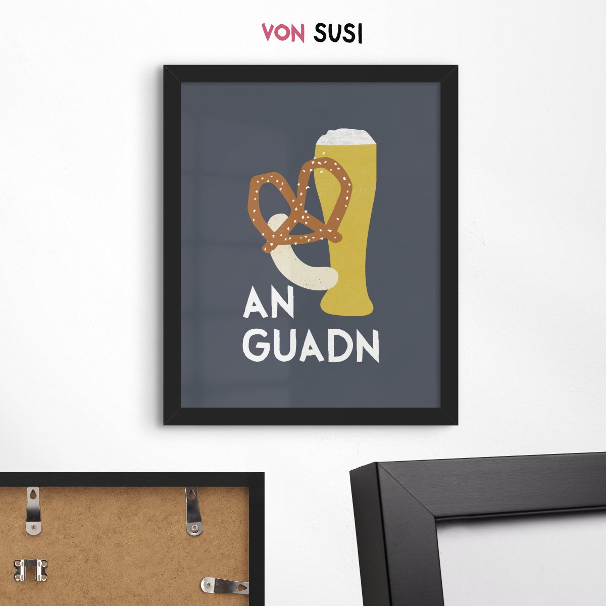 An Guadn Poster • bayrisches Poster für die Küche - vonSUSI