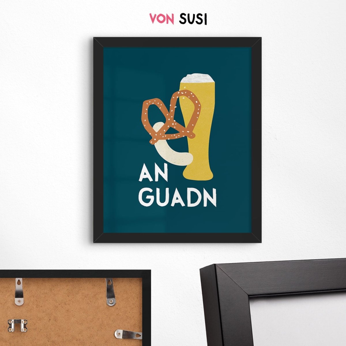 An Guadn Poster • bayrisches Poster für die Küche - vonSUSI