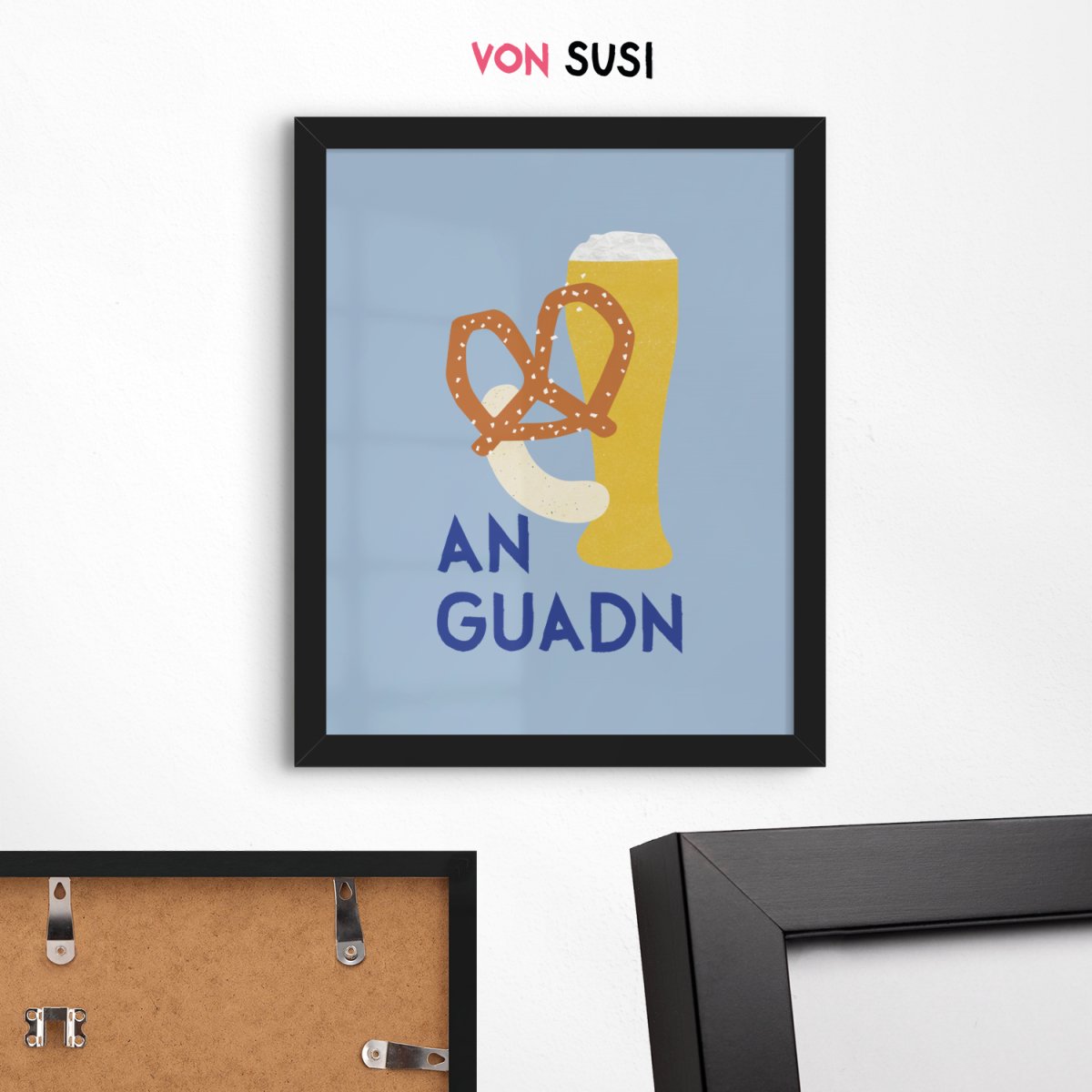 An Guadn Poster • bayrisches Poster für die Küche - vonSUSI