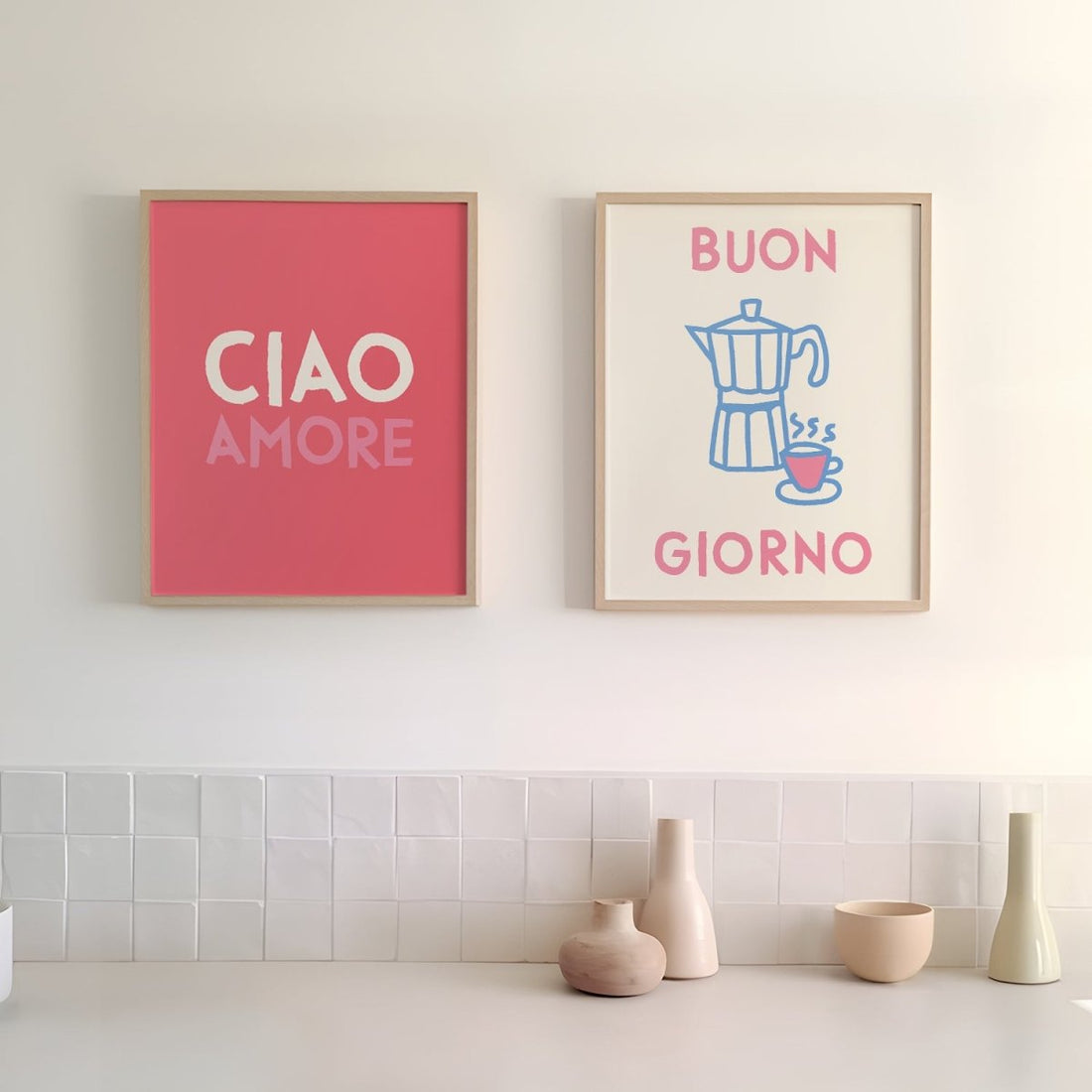 Ciao Amore Poster • italienisches Poster - vonSUSI