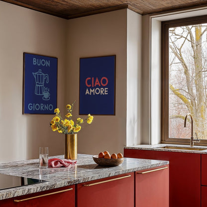 Ciao Amore Poster • italienisches Poster - vonSUSI