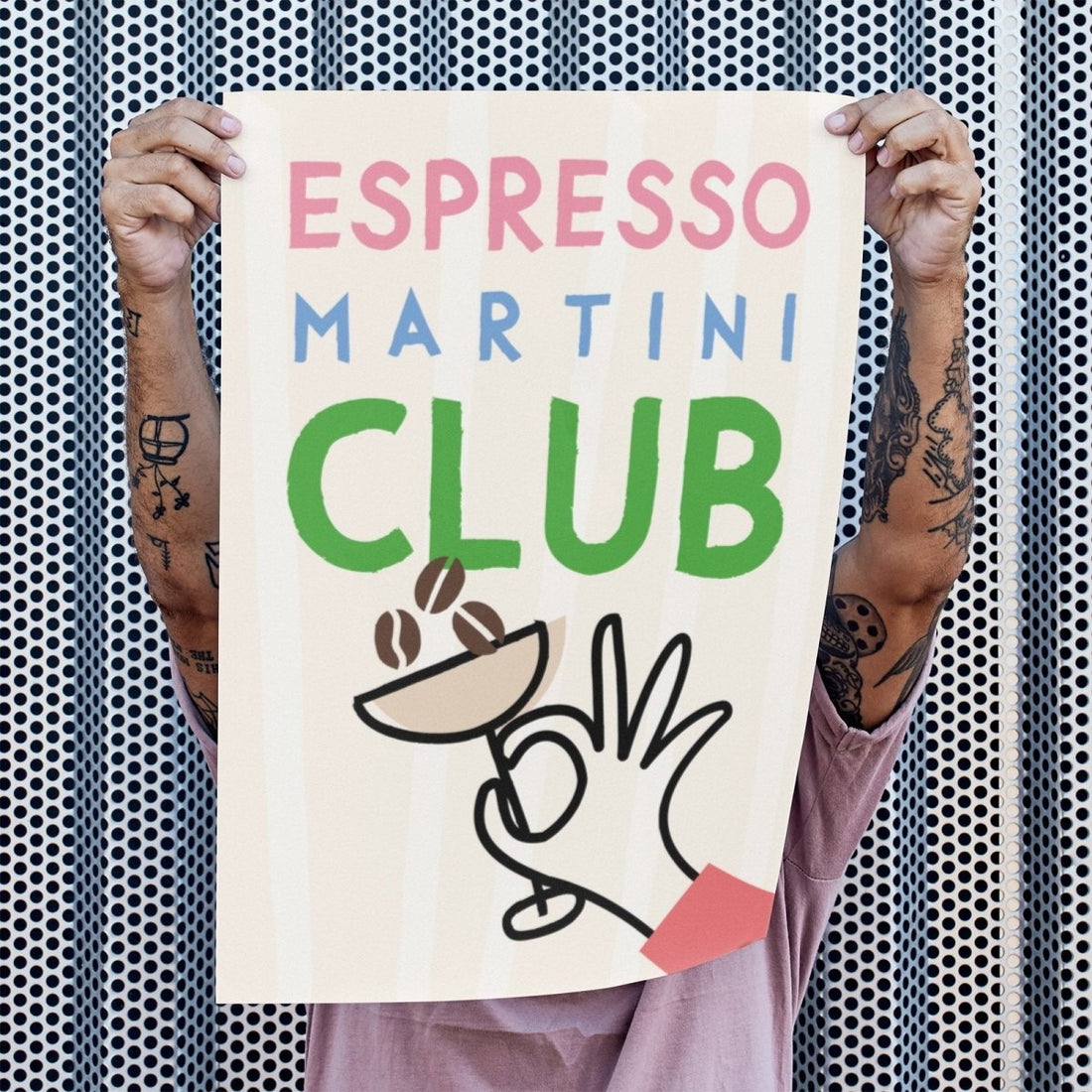 Espresso Martini Club Poster • lokal gedruckt in Museumsqualität - vonSUSI